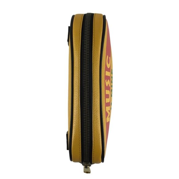 Gucci Men's Waist Bag Belt 100 Centennial Music is Mine Yellow Color Sz M - Picture 5 of 10